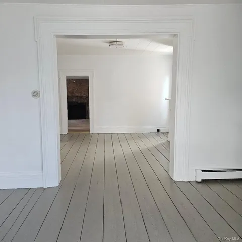 a view of wooden floor