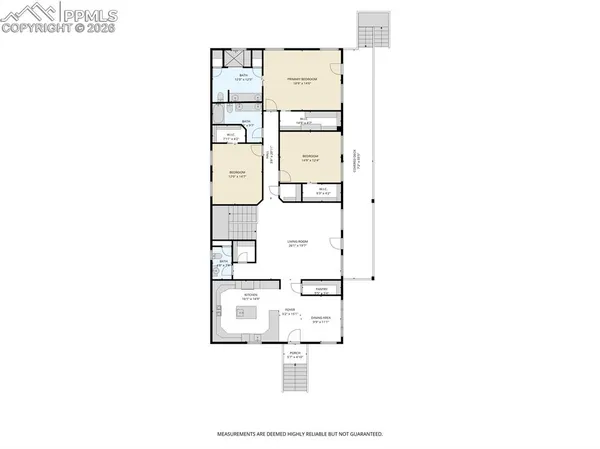 a picture of a floor plan