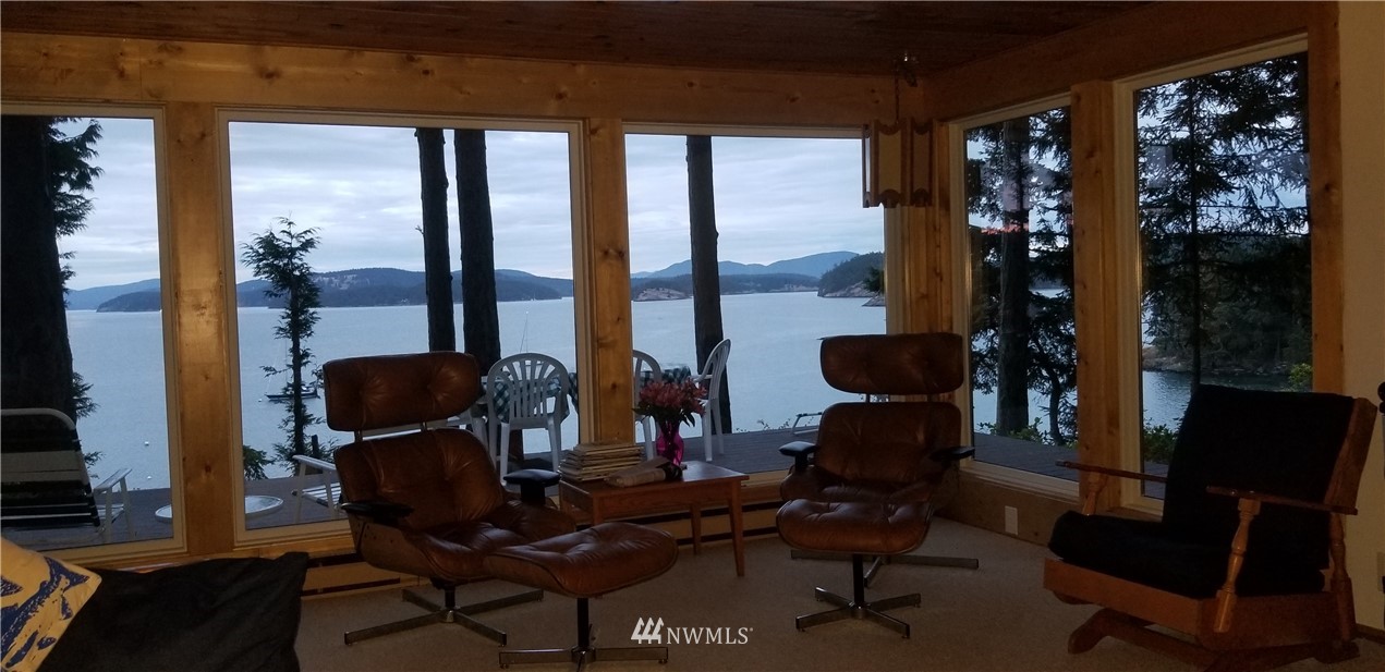 1327 Islandale Road Lopez Island, WA 98261 - Photo 6 of 22 a living room with furniture and large window