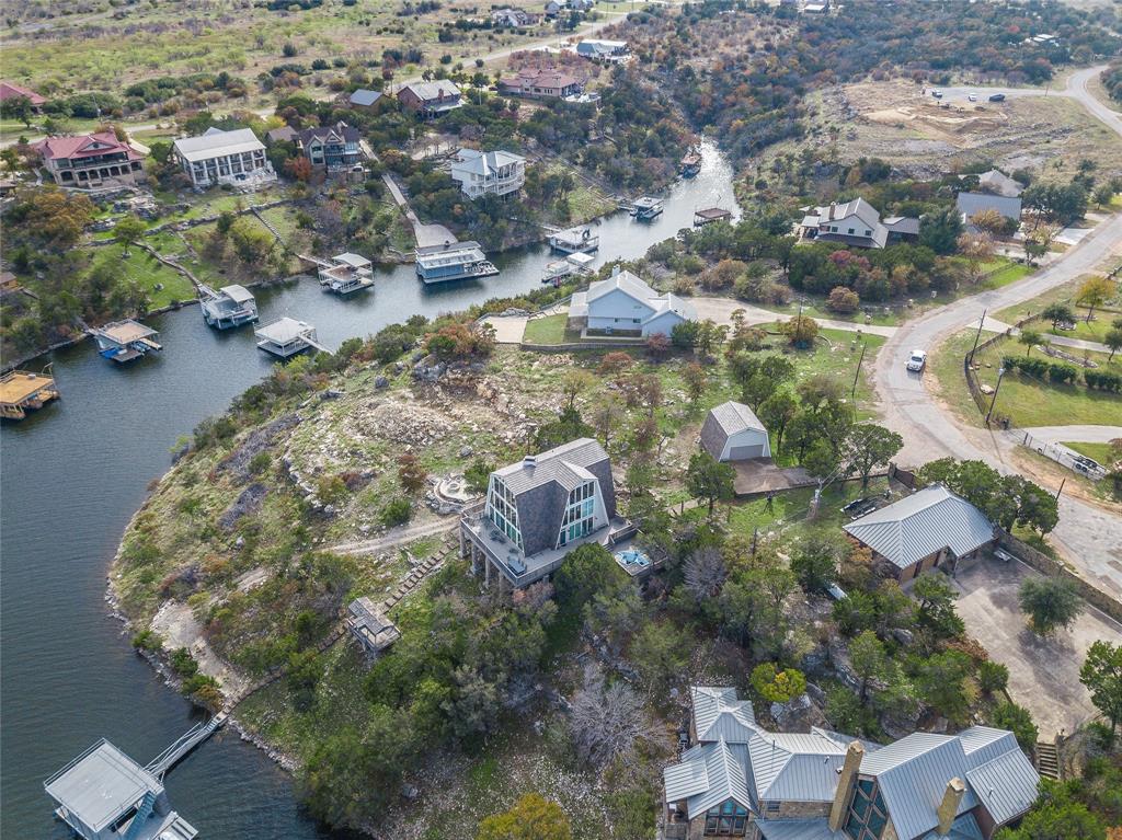 1040 Bluff Creek Point Strawn, TX 76475 - Photo 10 of 30 an aerial view of residential house with outdoor space