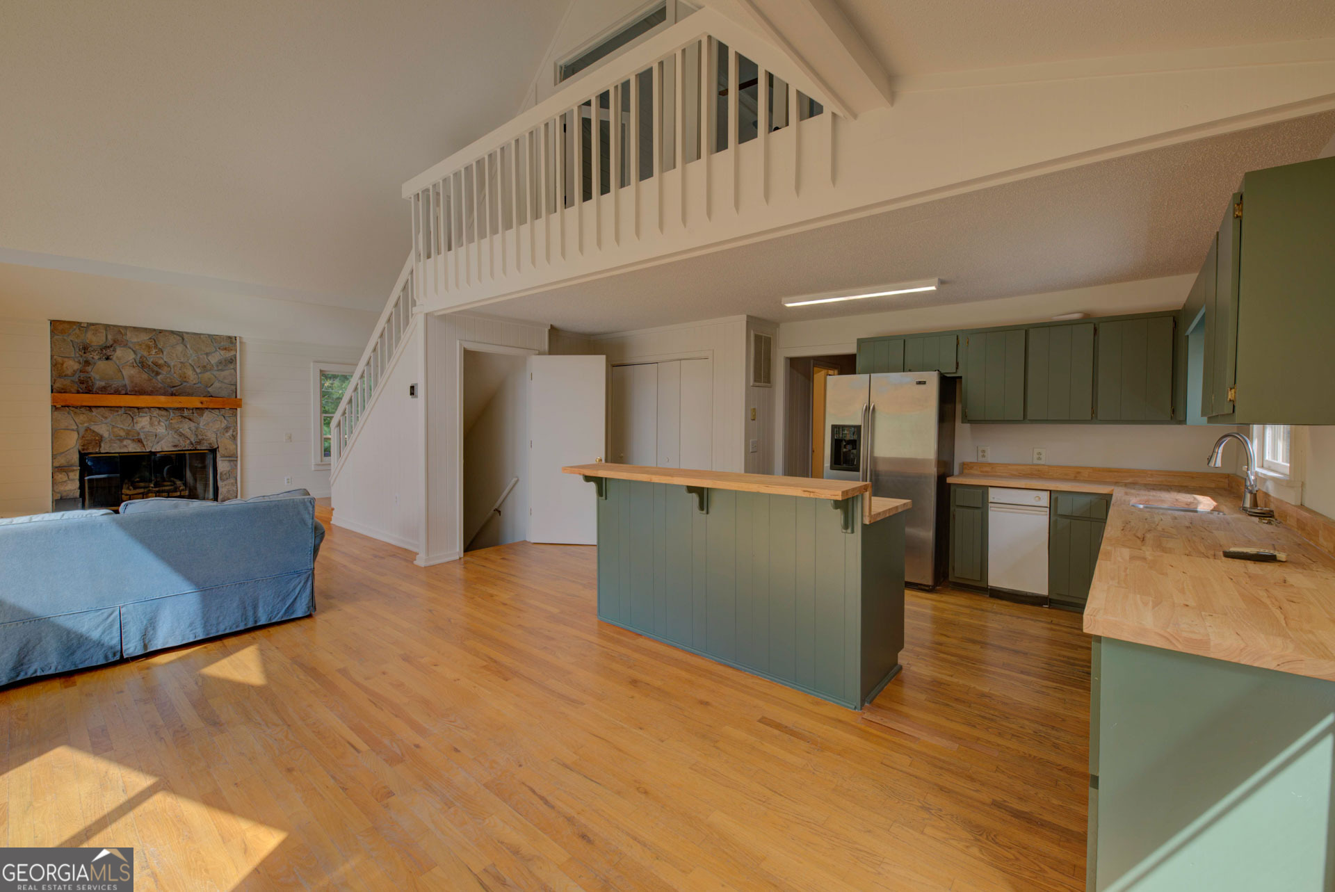 1799 Seed Lake Road Lakemont, GA 30552 - Photo 5 of 42 a view of kitchen and kitchen with furniture