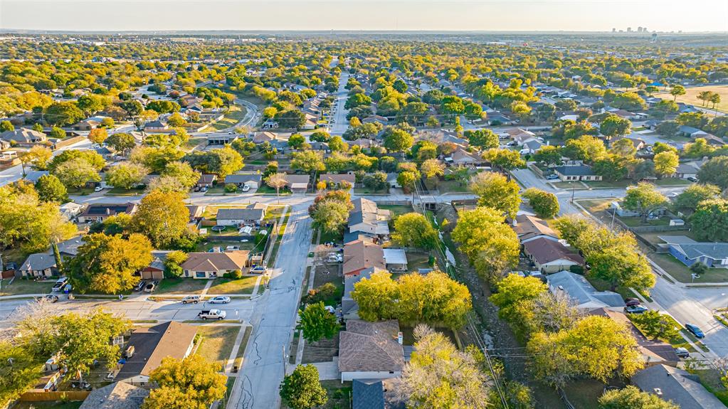 6901 Bennington Drive Watauga, TX 76148 - Photo 36 of 36 an aerial view of residential building and parking space