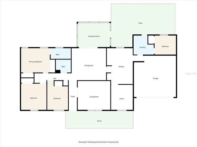a picture of floor plan