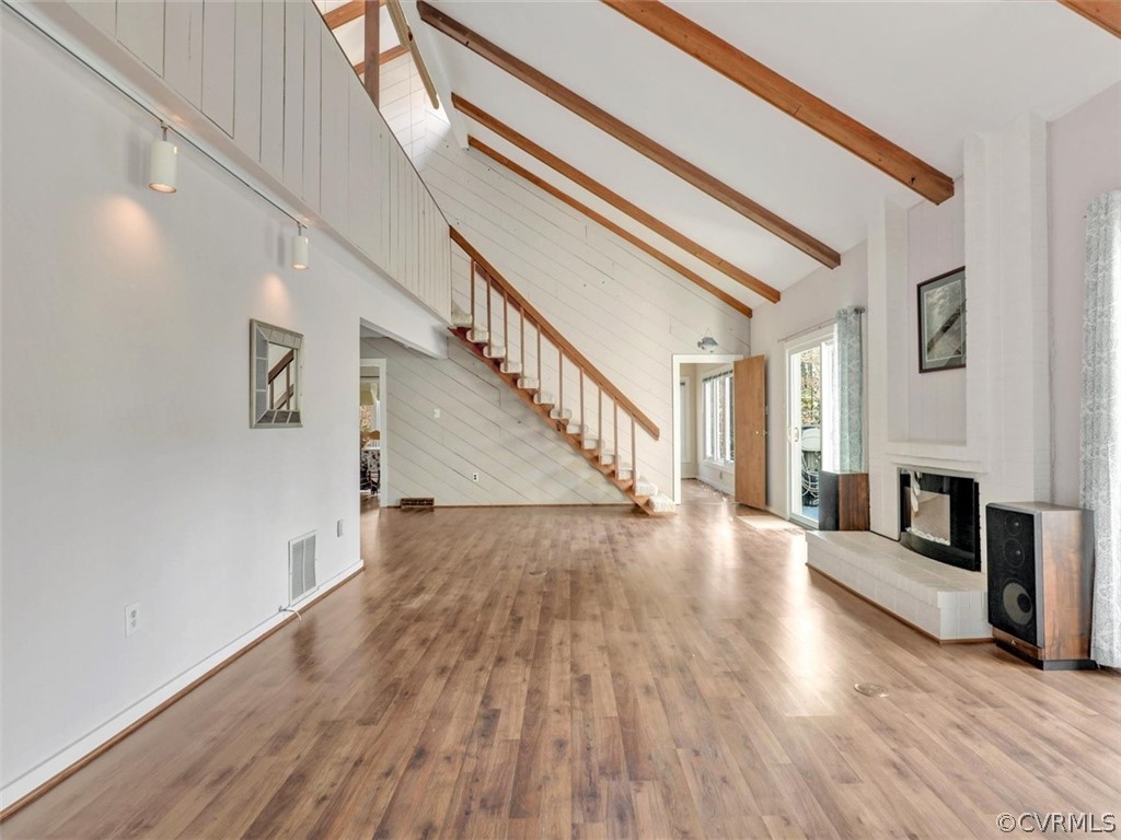 3822 Timber Ridge Road Midlothian, VA 23112 - Photo 9 of 38 a view of entryway and hall with wooden floor