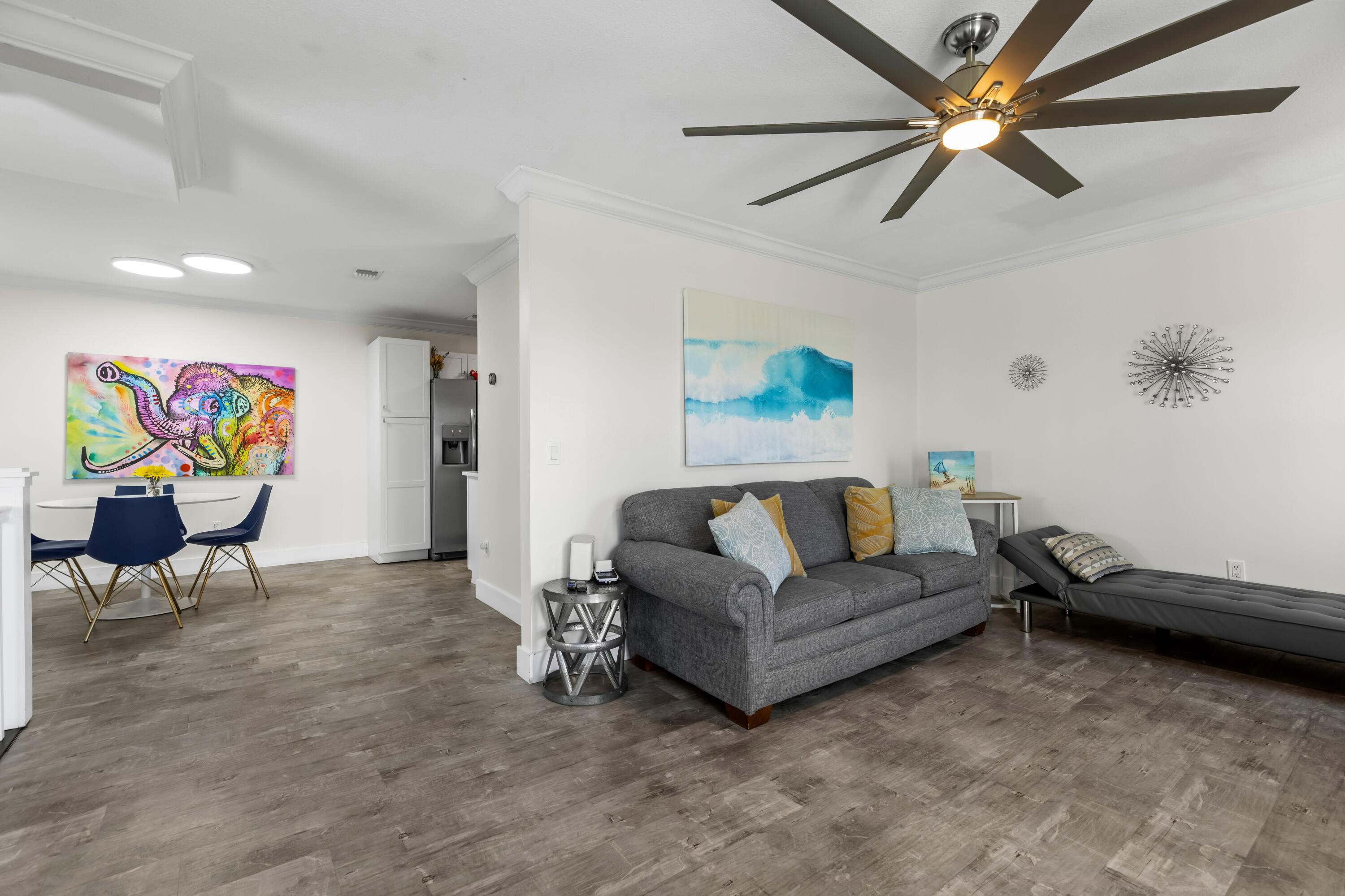 22 Moreno Point Road, Unit 3 Destin, FL 32541 - Photo 14 of 43 a living room with furniture and a rug