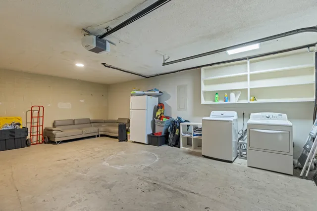a view of a balcony with chairs