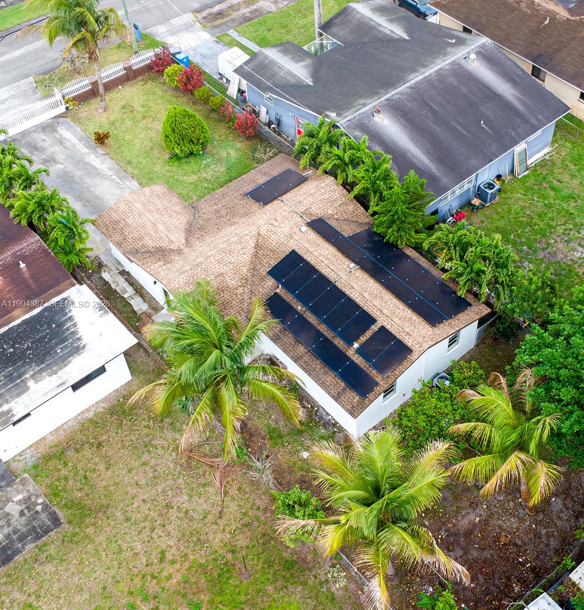 5632 Southwest 19th Street West Park, FL 33023 - Photo 33 of 43 a view of an outdoor space with a garden