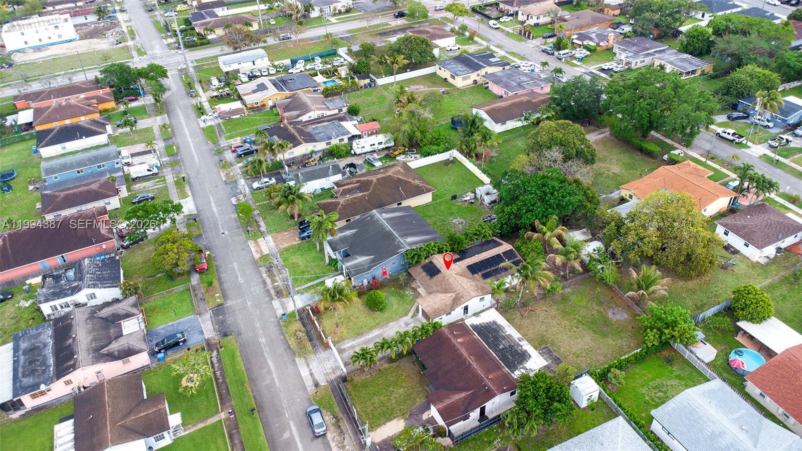 5632 Southwest 19th Street West Park, FL 33023 - Photo 36 of 43 an aerial view of residential houses with outdoor space