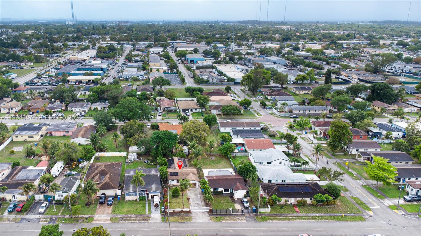 5632 Southwest 19th Street West Park, FL 33023 - Photo 37 of 43 an aerial view of residential houses with outdoor space