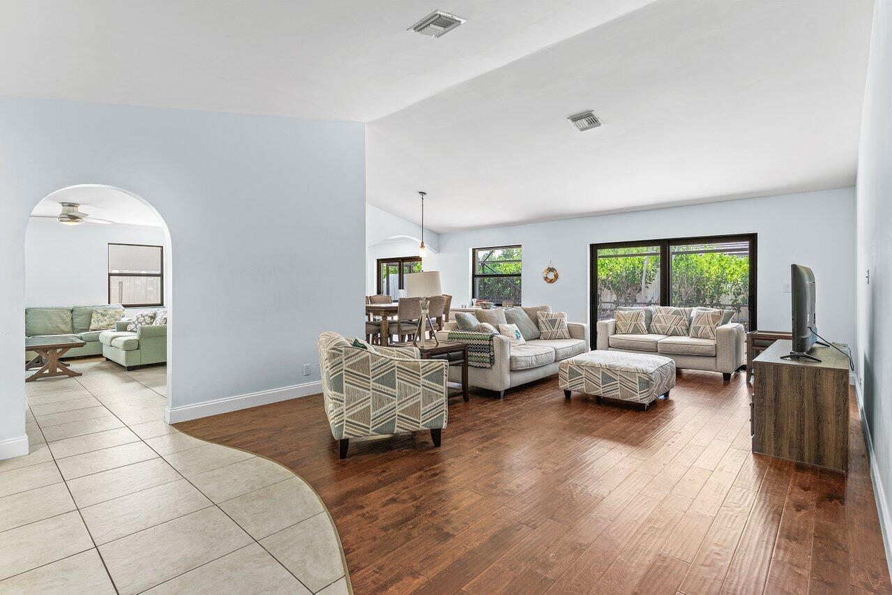 7800 Texas Trail Boca Raton, FL 33487 - Photo 6 of 33 a living room with furniture and a large window