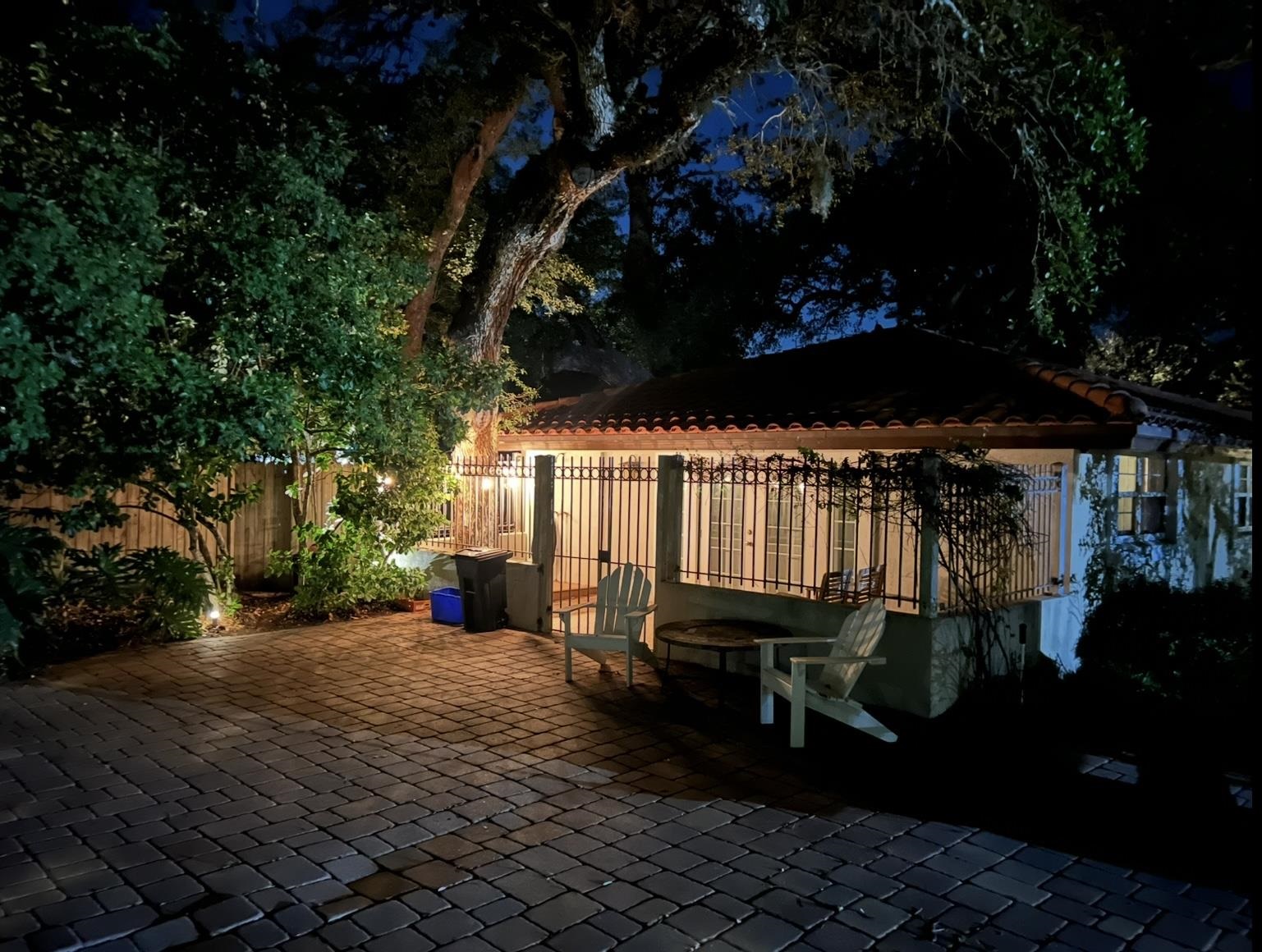 694 16th Street St. Augustine Beach, FL 32080 - Photo 3 of 14 a view of a backyard with sitting area