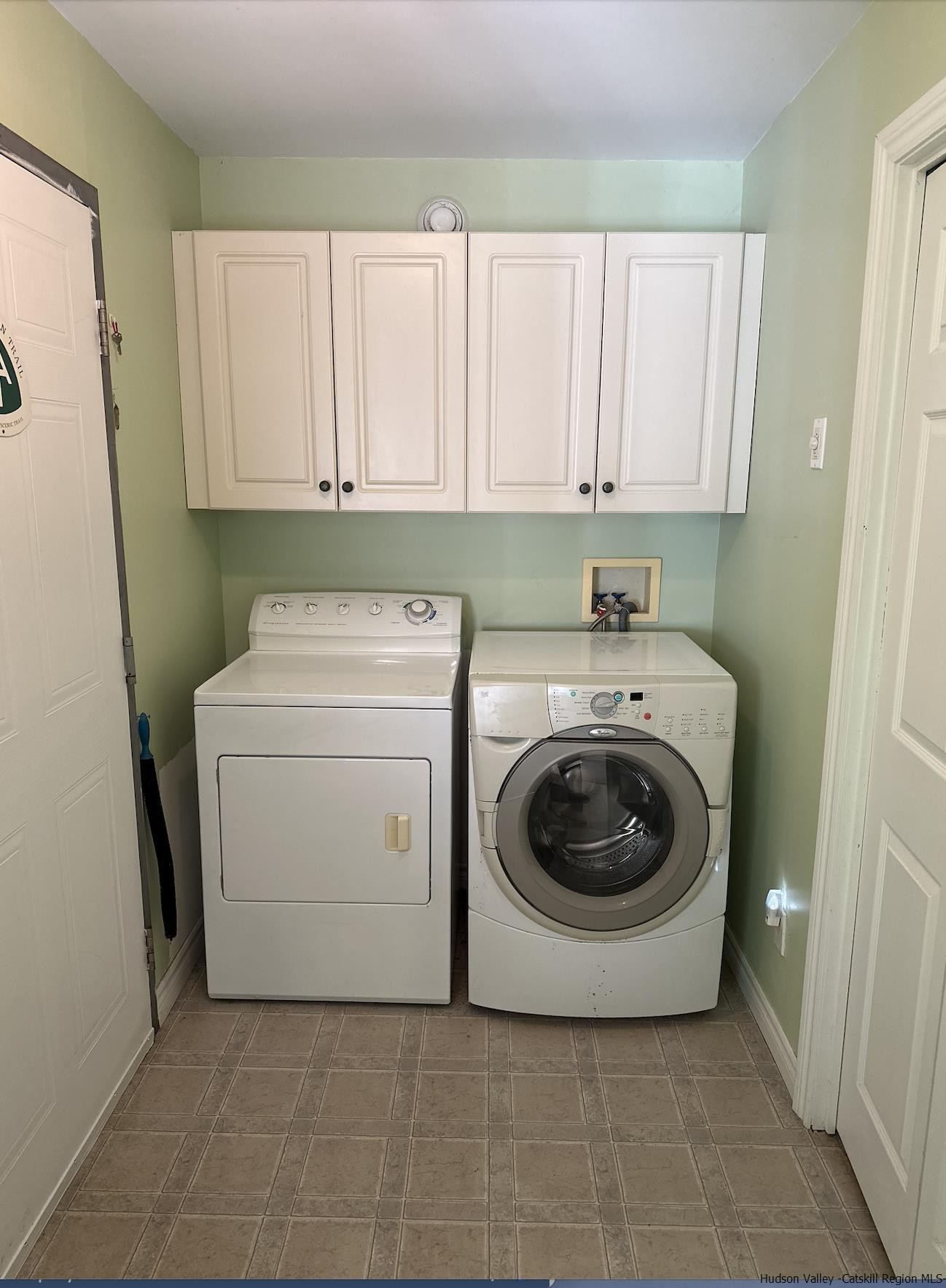 63 Lawrence Hill Road Accord, NY 12404 - Photo 18 of 19 a utility room with sink dryer and washer