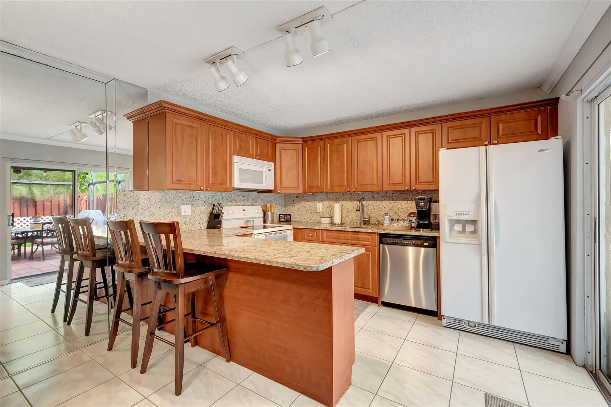 22208 Boca Rancho Drive, Unit B Boca Raton, FL 33428 - Photo 17 of 37 Spacious granite top kitchen