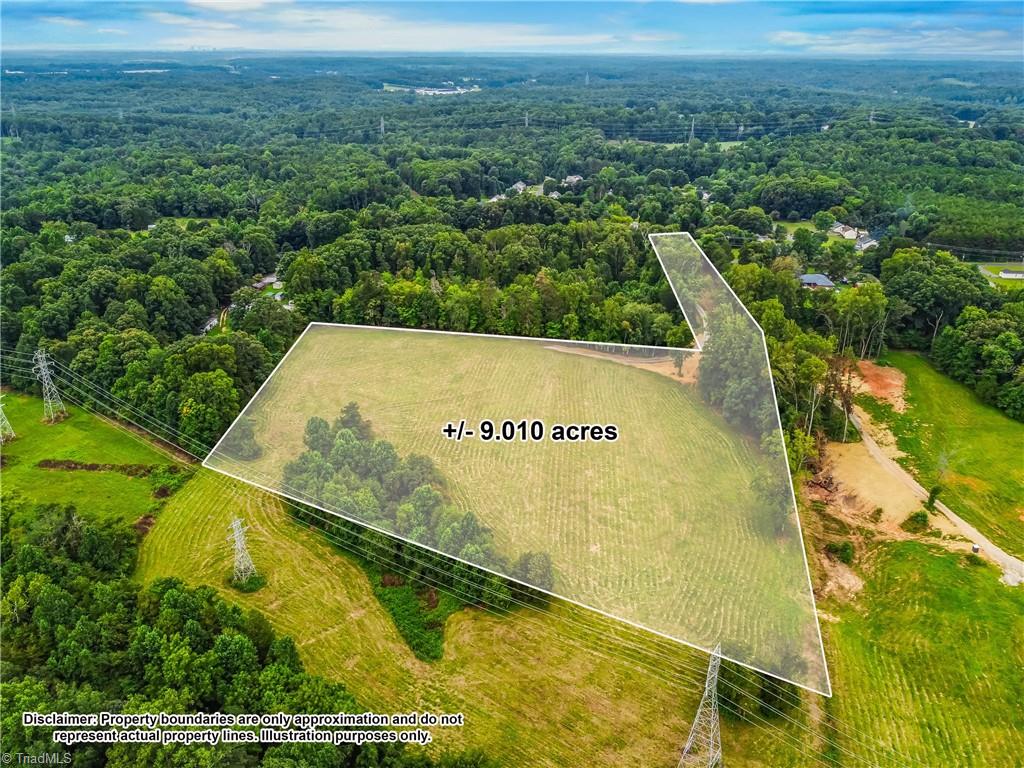 9.010 acres beautifully situated with rise to build your dream home with plenty of space for outdoor activities!!!