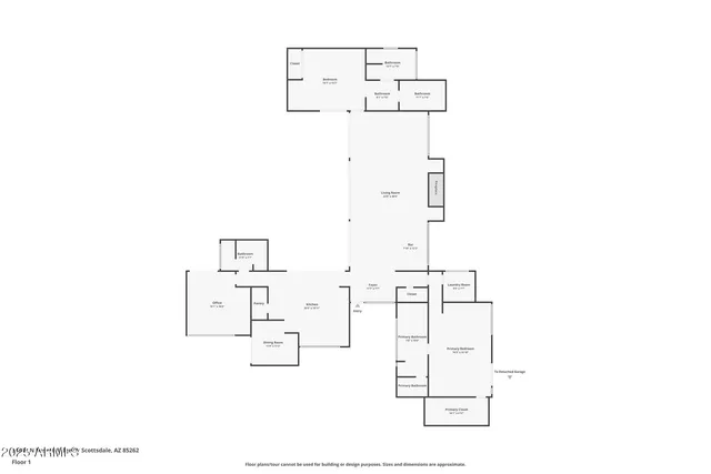 $7,850,000 | 6105 East Sage Drive, Paradise Valley, AZ 85253