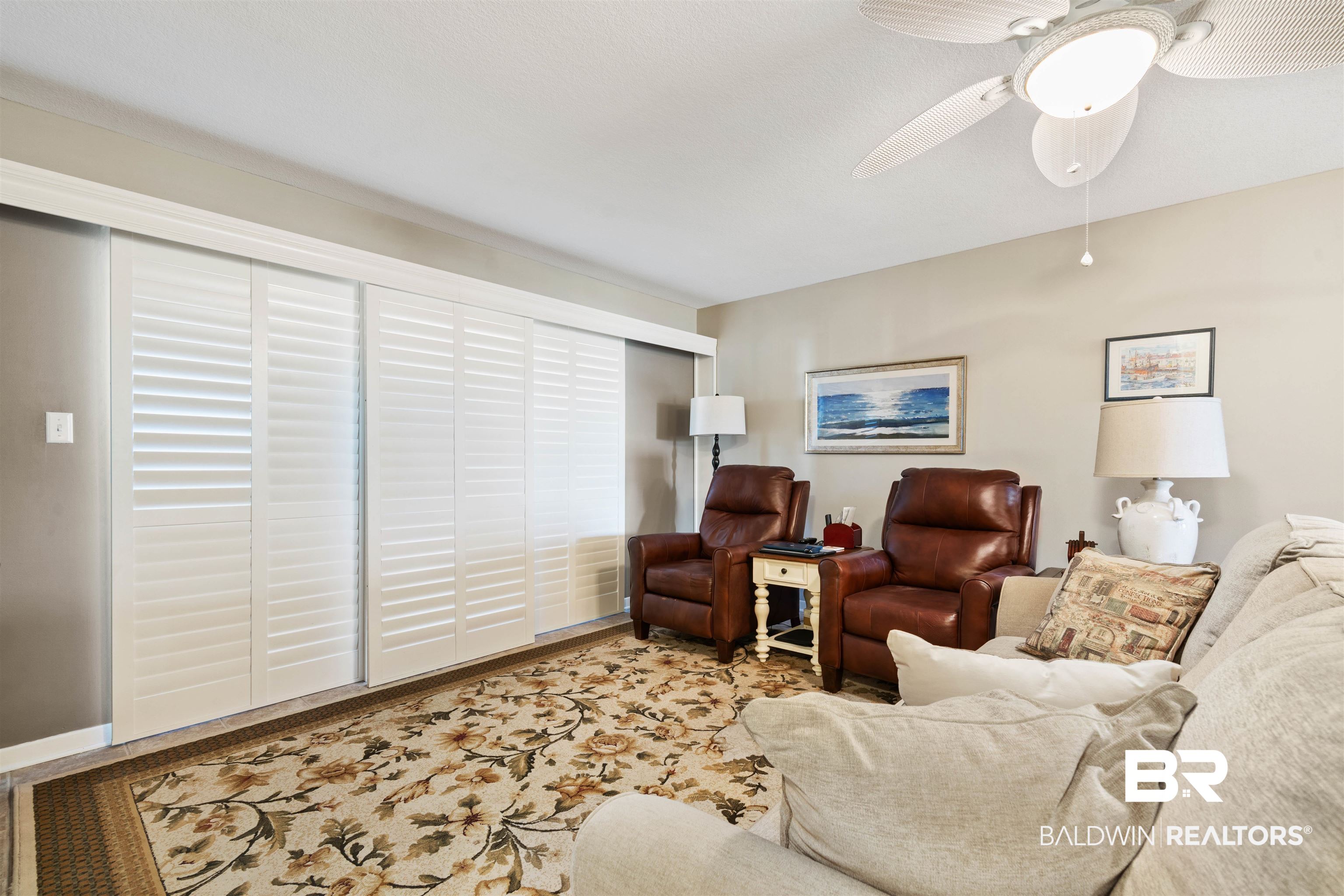4723 Port Side Lane, Unit 101 Gulf Shores, AL 36542 - Photo 5 of 48 Slider Plantation Blinds