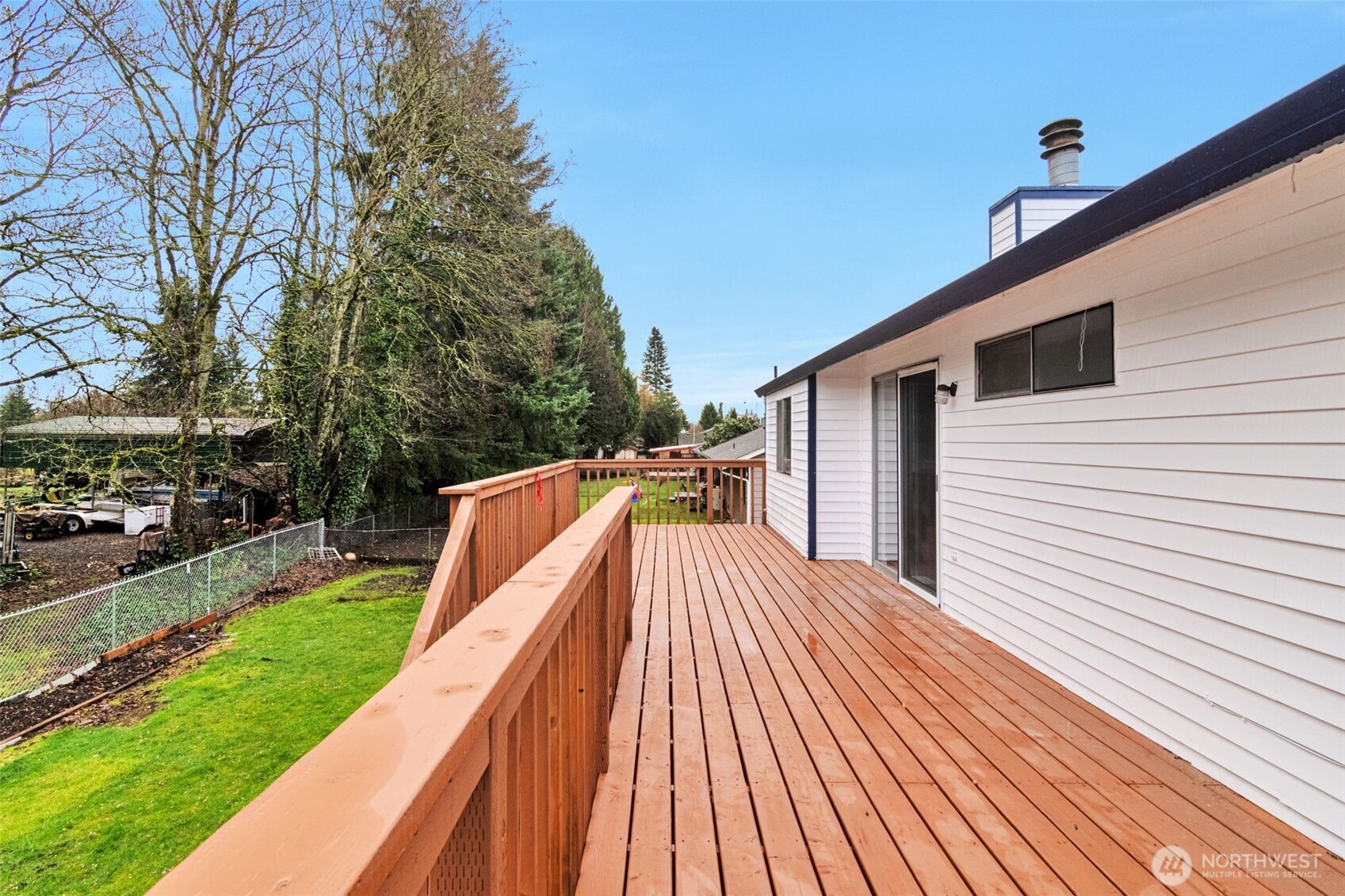 25810 129th Place Southeast Kent, WA 98030 - Photo 23 of 25 a view of a backyard with sitting area