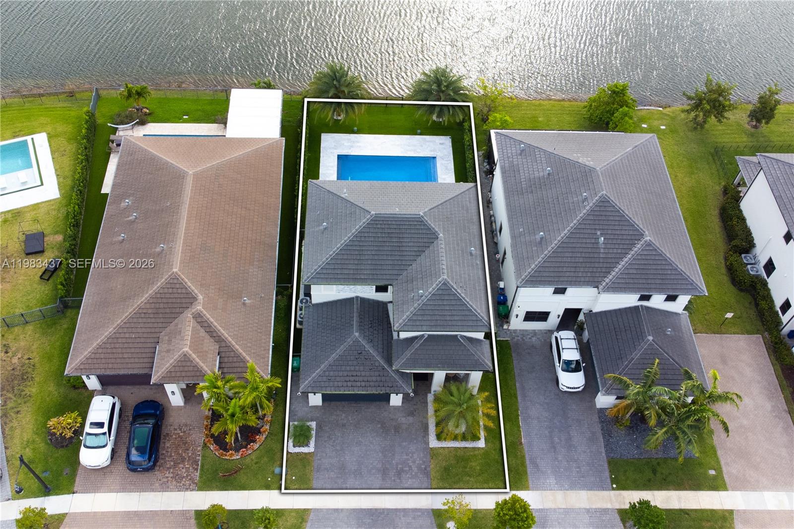 4335 Southwest 174th Avenue Miramar, FL 33029 - Photo 54 of 58 an aerial view of a house with outdoor space