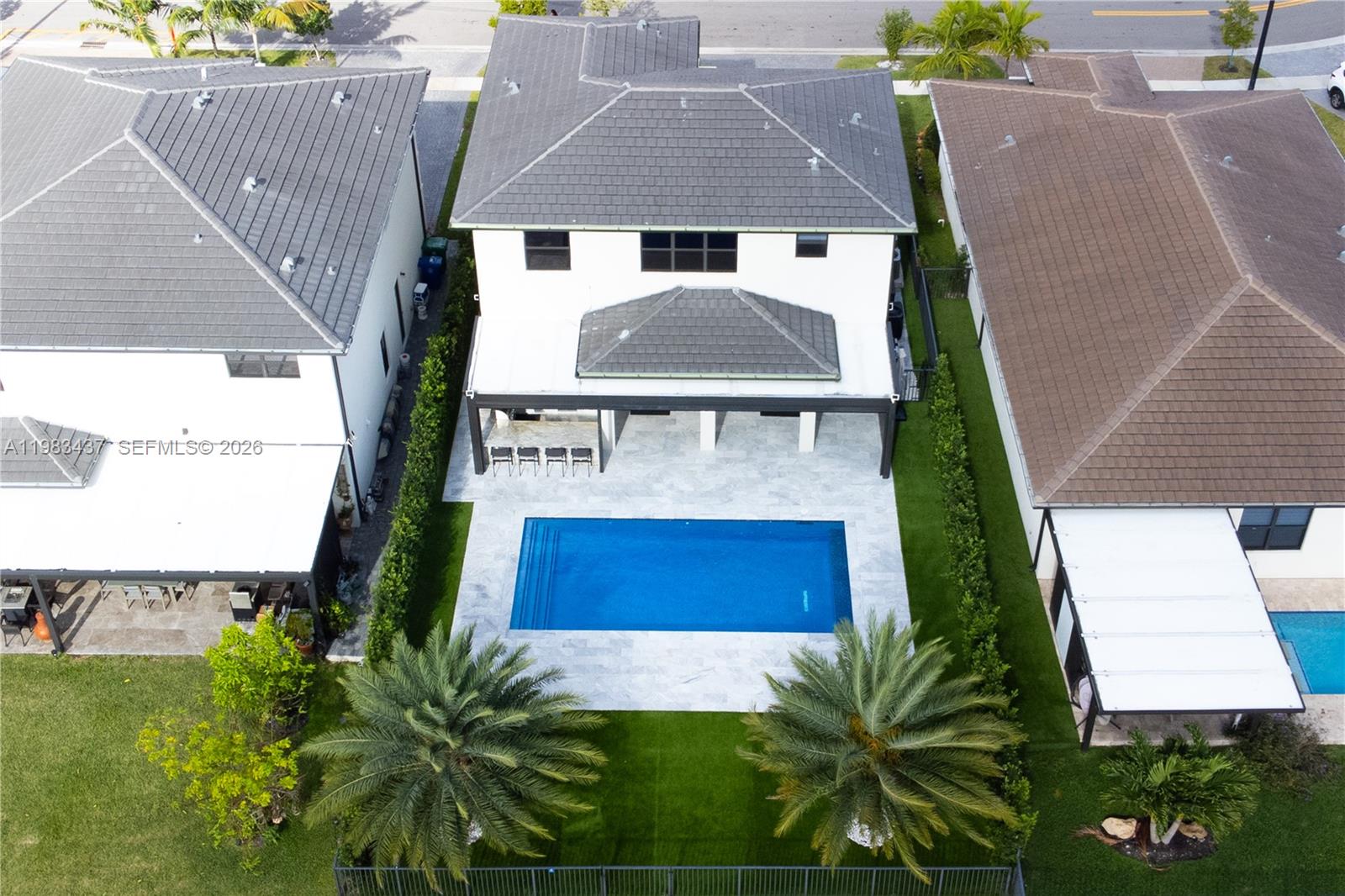 4335 Southwest 174th Avenue Miramar, FL 33029 - Photo 56 of 58 an aerial view of a house