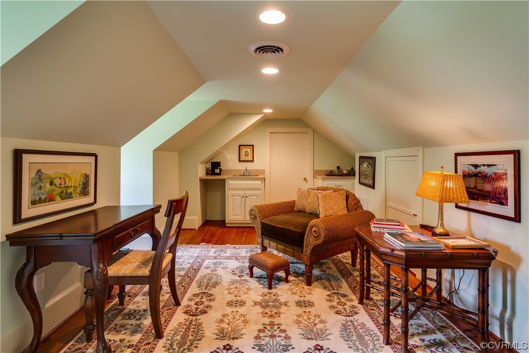 1248 Hobbs Mill Road Wilsons, VA 23894 - Photo 27 of 50 a living room with furniture and a wooden floor