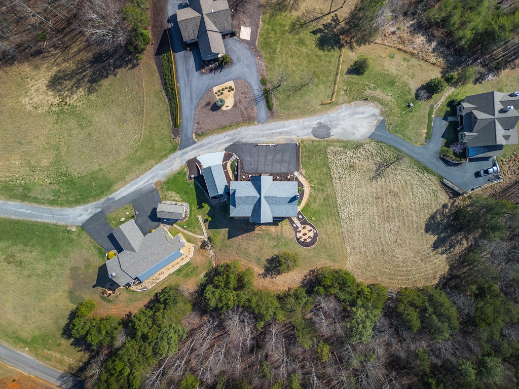 102 High Mdws Trail Morganton, GA 30560 - Photo 41 of 45 an aerial view of a house with outdoor space
