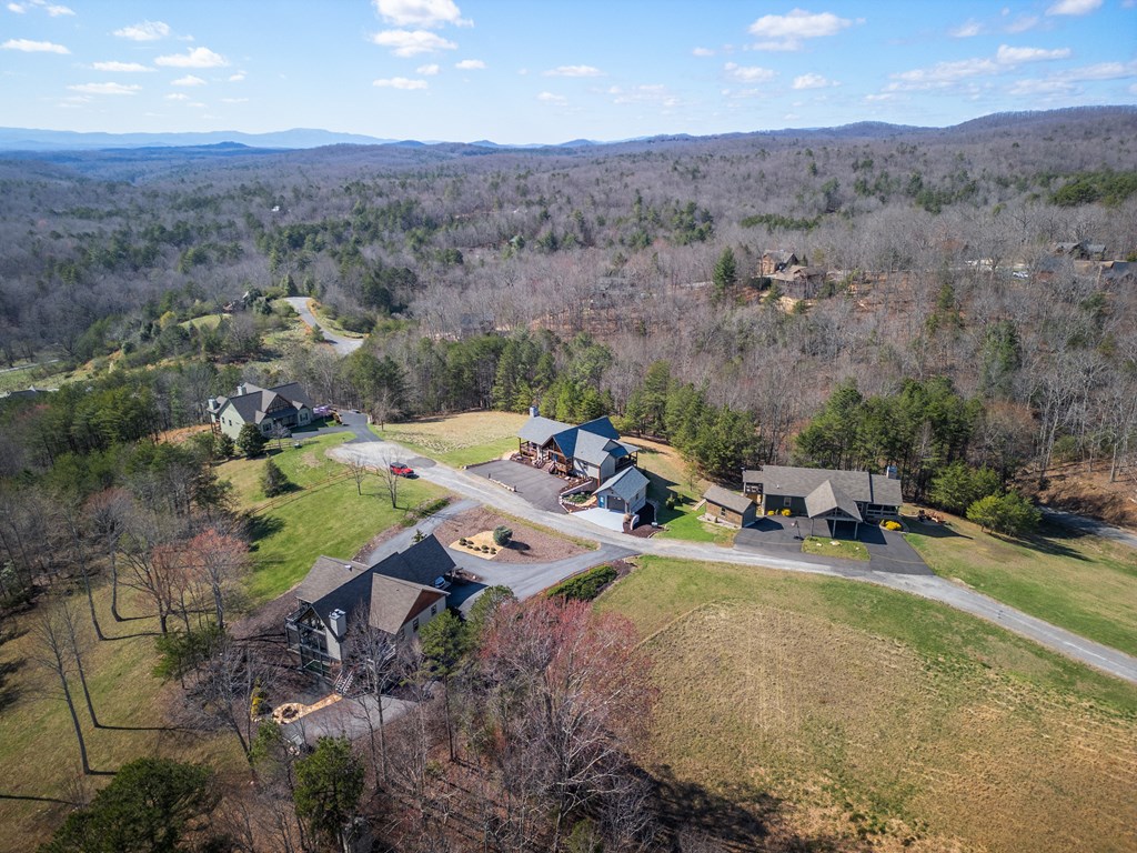 102 High Mdws Trail Morganton, GA 30560 - Photo 42 of 45 an aerial view of a house with outdoor space