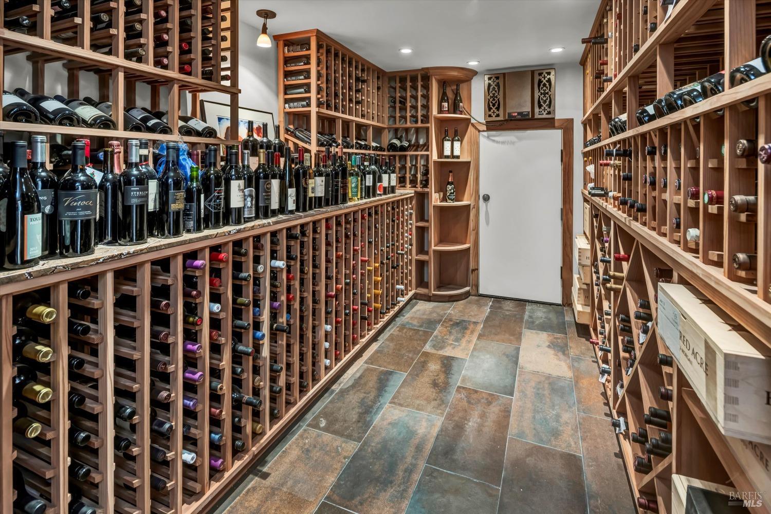 511 Kortum Canyon Road Calistoga, CA 94515 - Photo 31 of 87 Temperature controlled wine cellar.