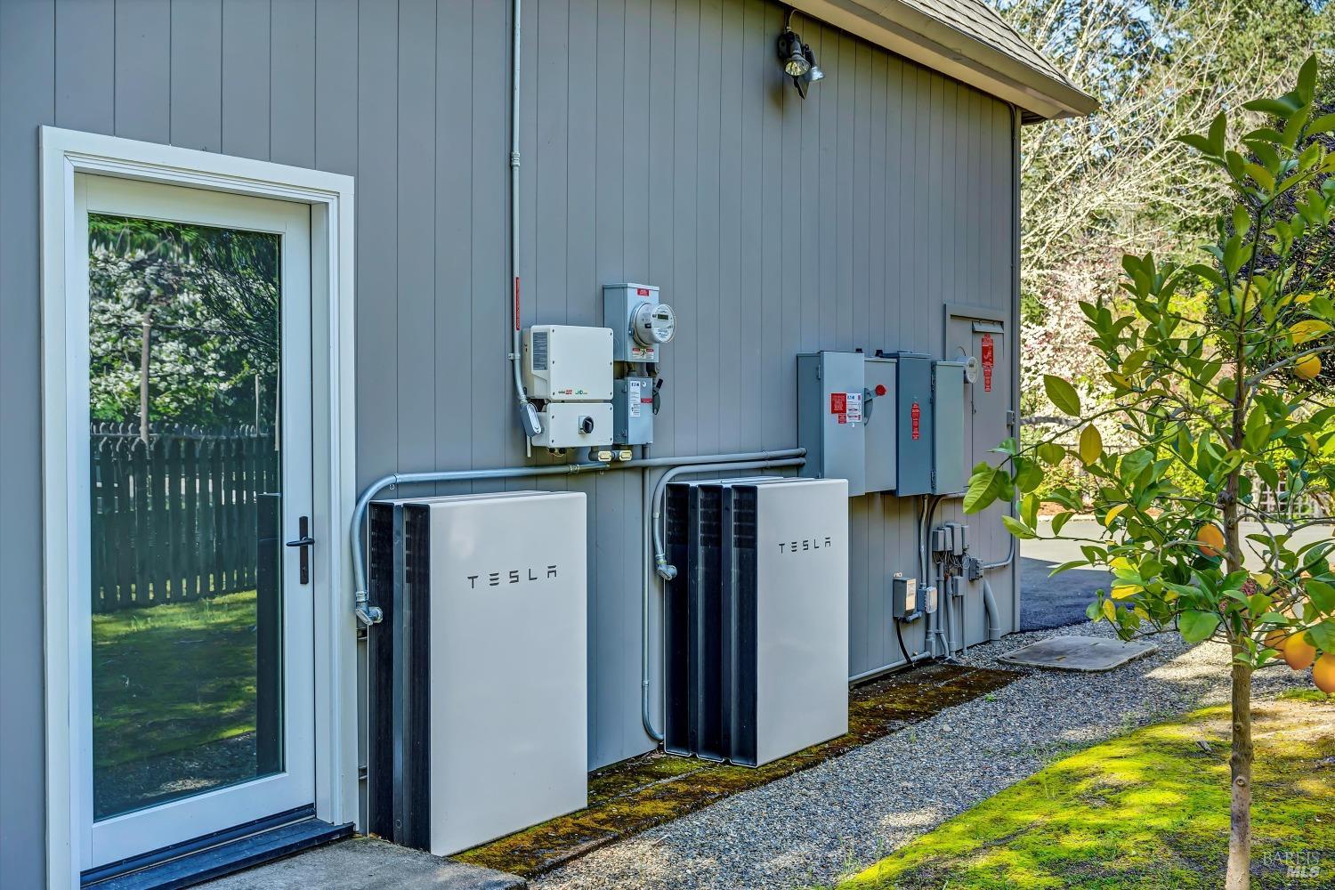 511 Kortum Canyon Road Calistoga, CA 94515 - Photo 78 of 87 Tesla power wall.