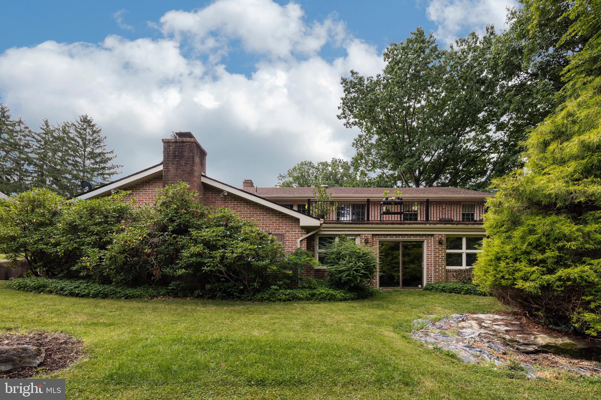 201 North Tulpehocken Road Reading, PA 19601 - Photo 29 of 29 View from the backyard looking up at the house