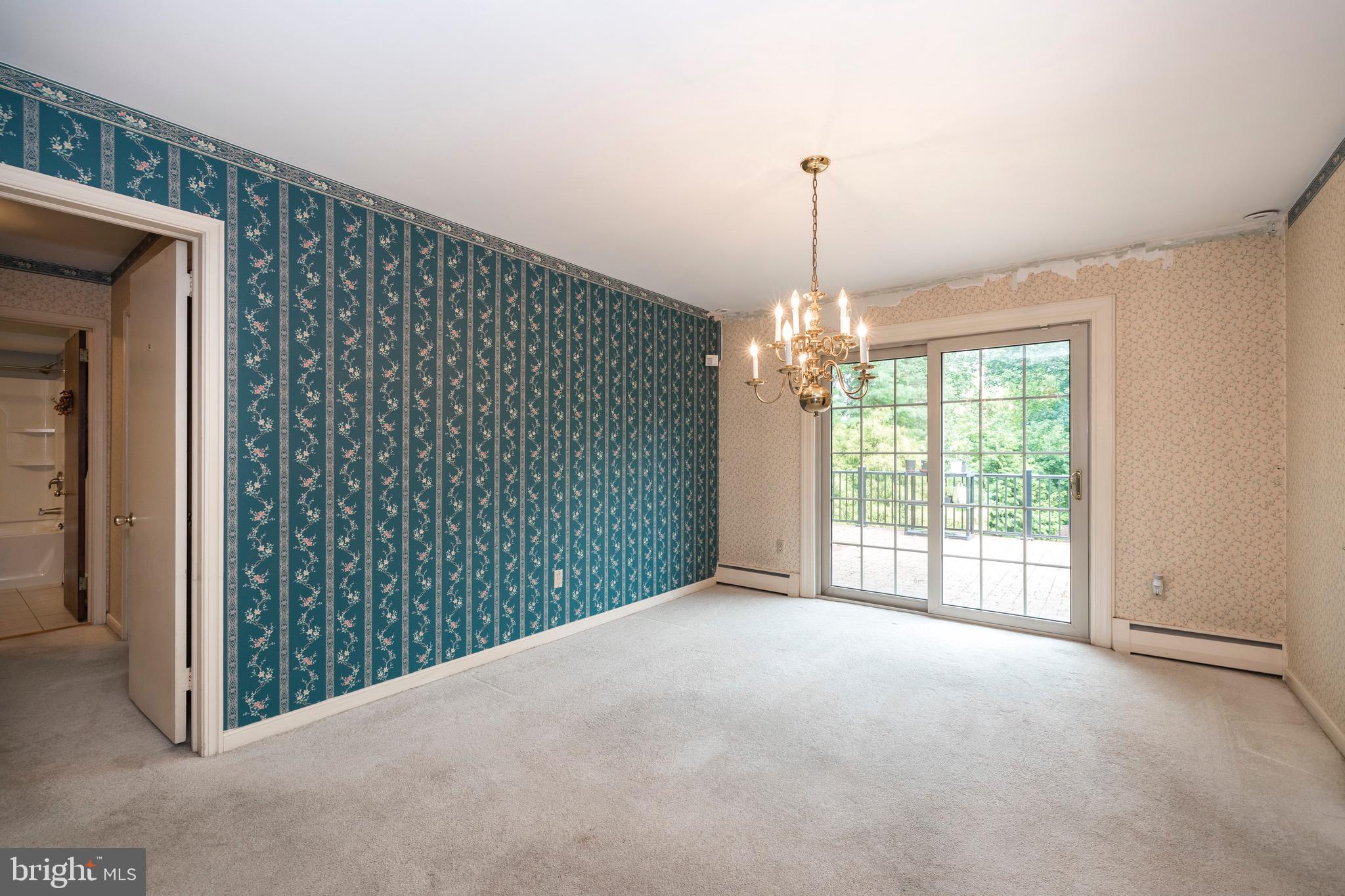201 North Tulpehocken Road Reading, PA 19601 - Photo 7 of 29 Dining area, the glass doors connect to the deck