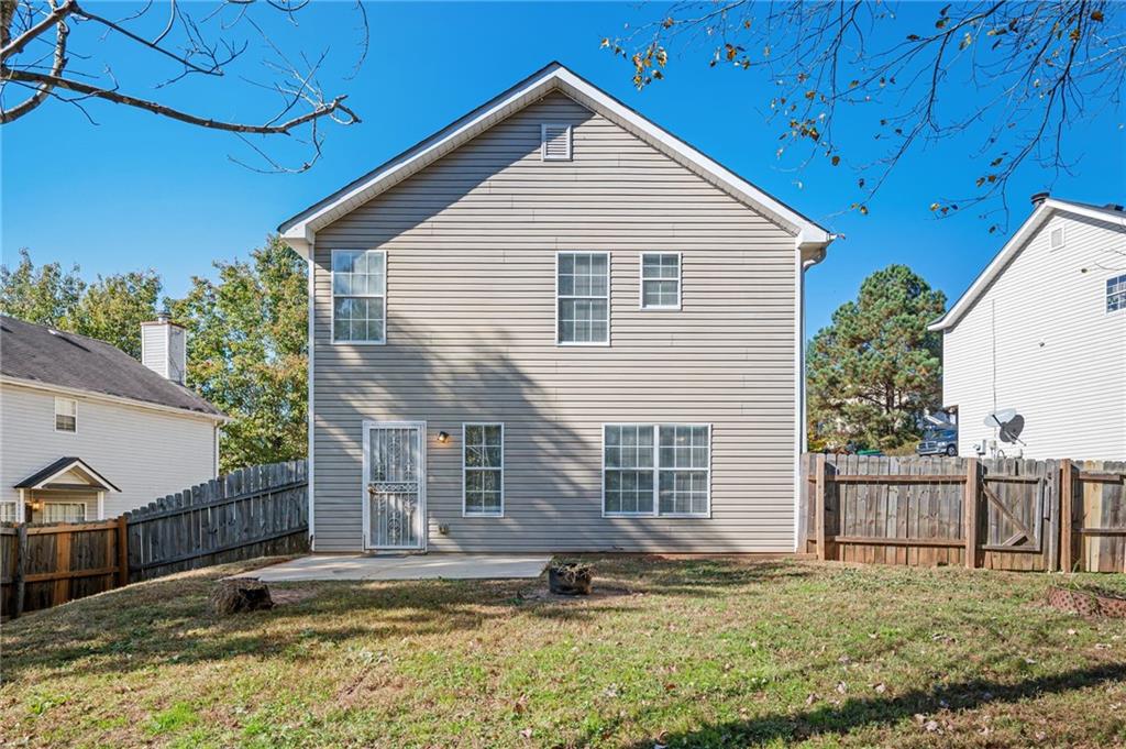 3375 River Run Trail Decatur, GA 30034 - Photo 24 of 27 a view of a house with backyard and sitting area