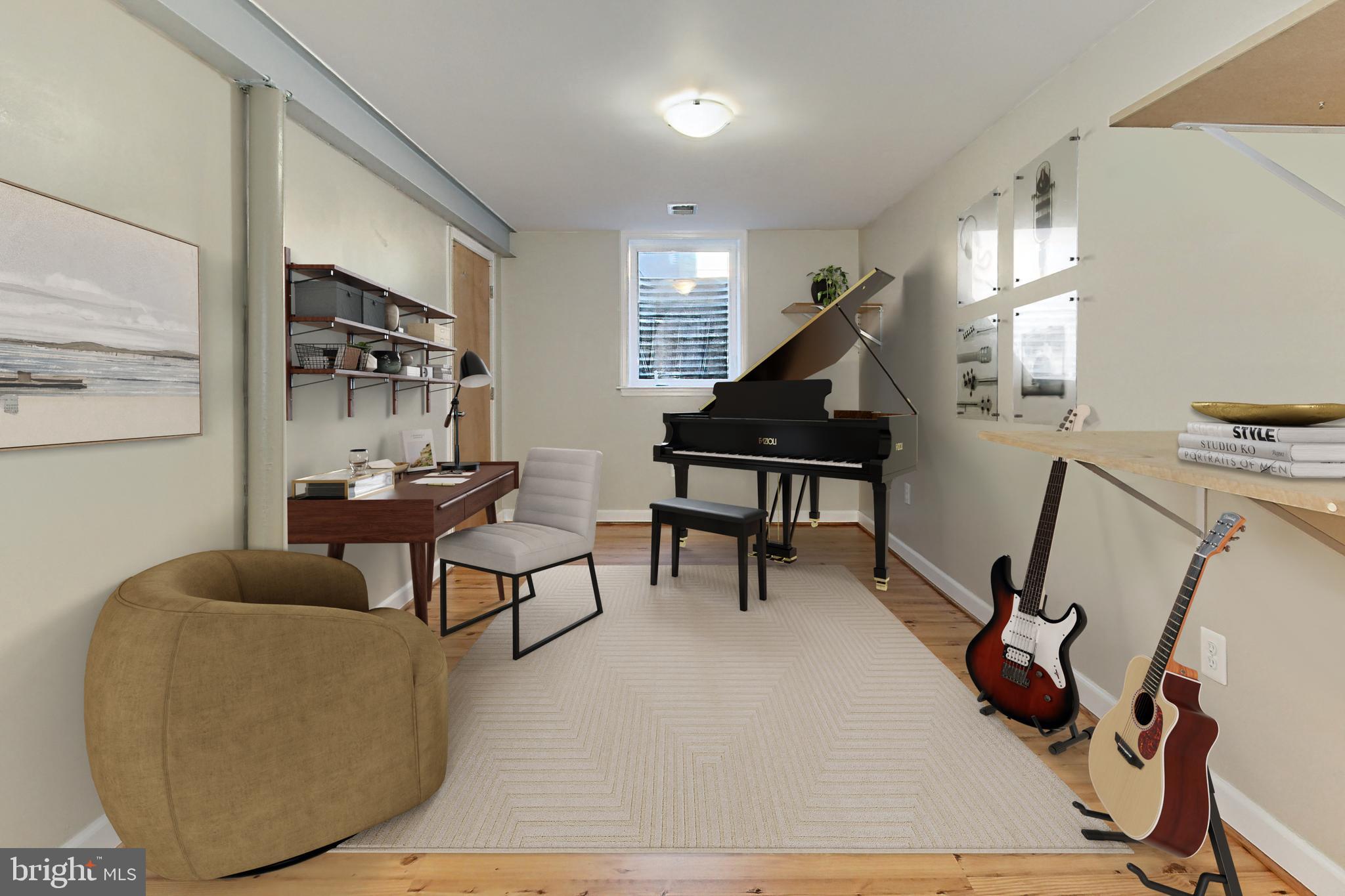 5347 Aylor Road Fairfax, VA 22032 - Photo 21 of 61 Bonus Music or Guest Bedroom; Virtually Staged