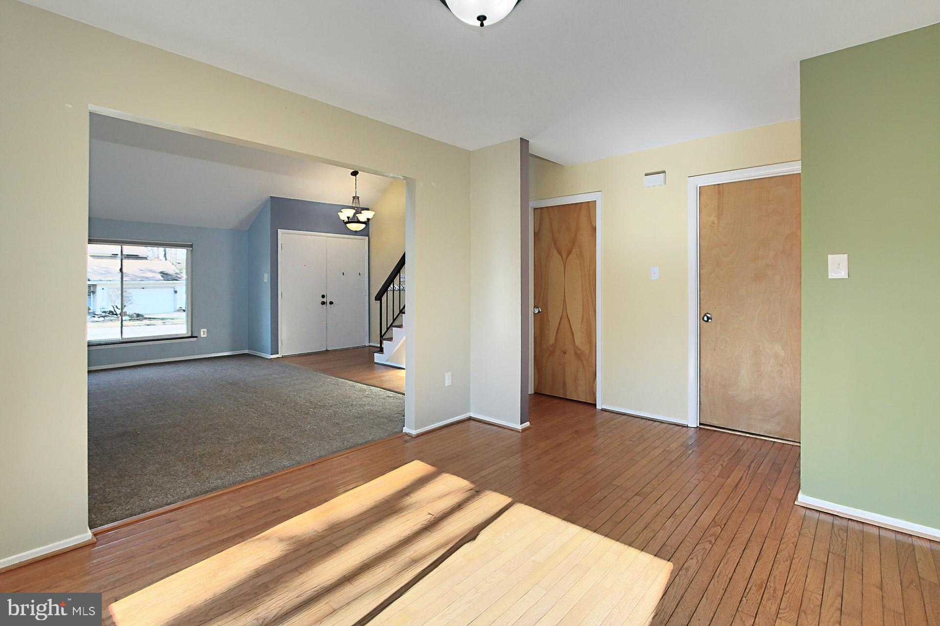5347 Aylor Road Fairfax, VA 22032 - Photo 28 of 61 Dining and Living Room Open to Hallway