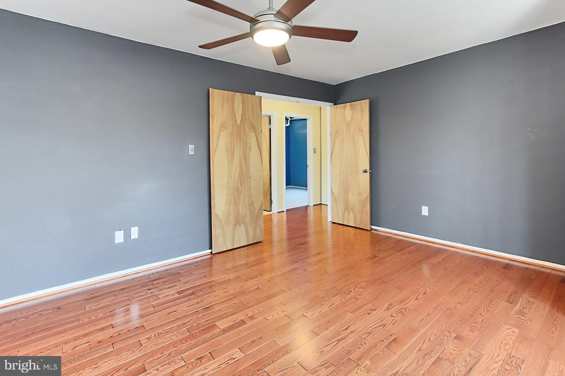 5347 Aylor Road Fairfax, VA 22032 - Photo 38 of 61 Beautiful Wood Double Doors in Primary Bedroom