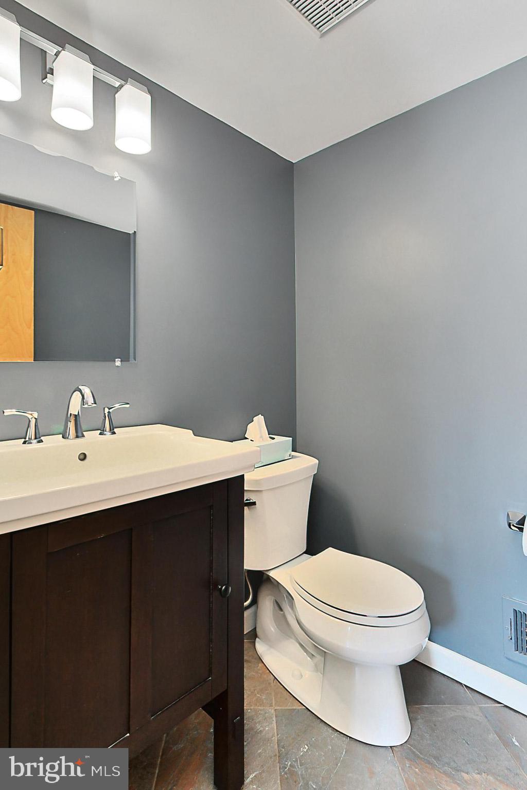 Stylish Renovated Powder Room