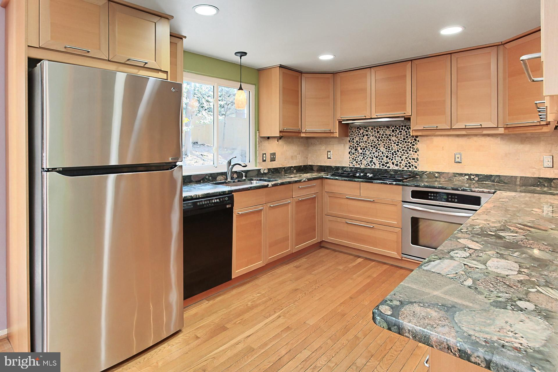 Renovated Kitchen with Stainless Appliances