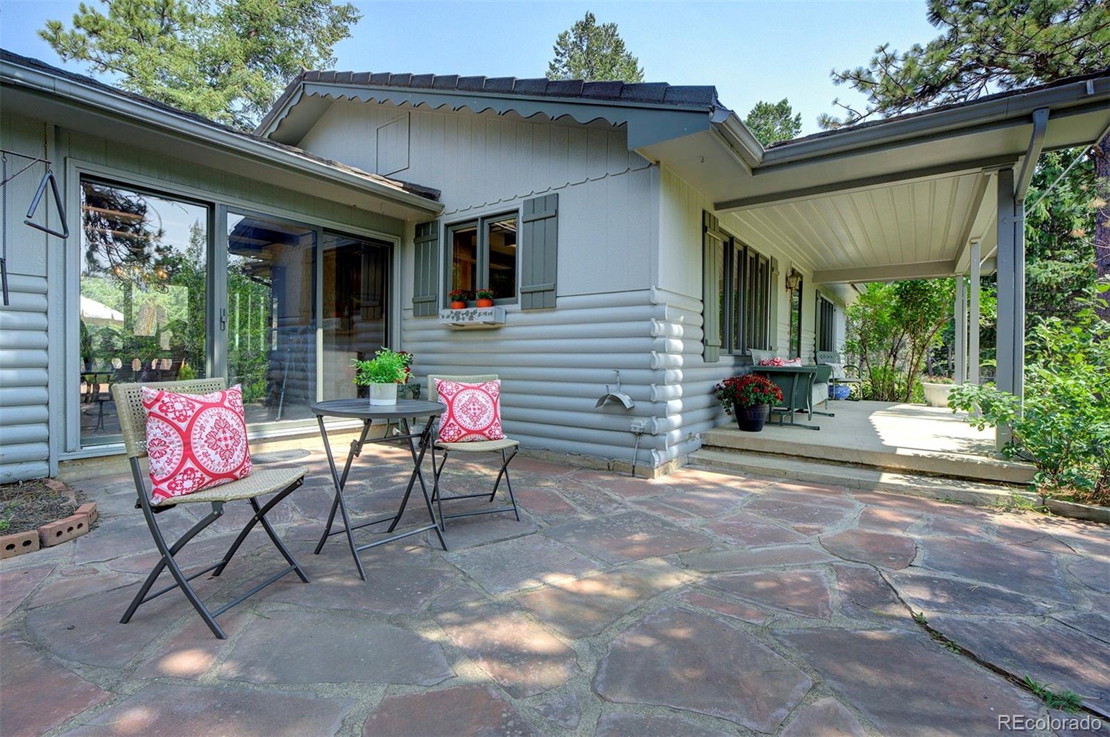 11655 Ranch Elsie Road Golden, CO 80403 - Photo 6 of 36 a backyard of a house with outdoor seating