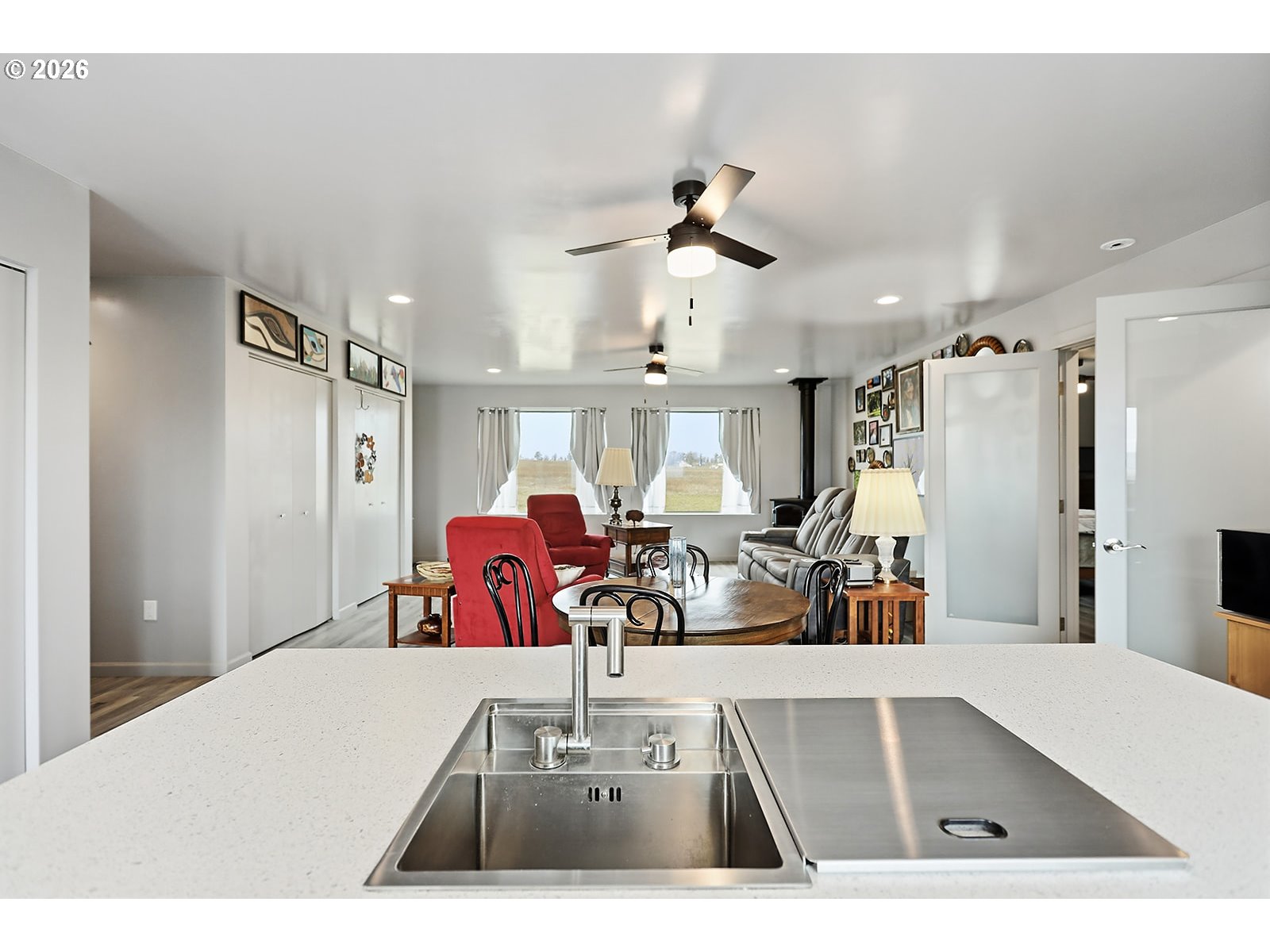 15 Levin Lane Goldendale, WA 98620 - Photo 12 of 47 a view of a living room and dining room