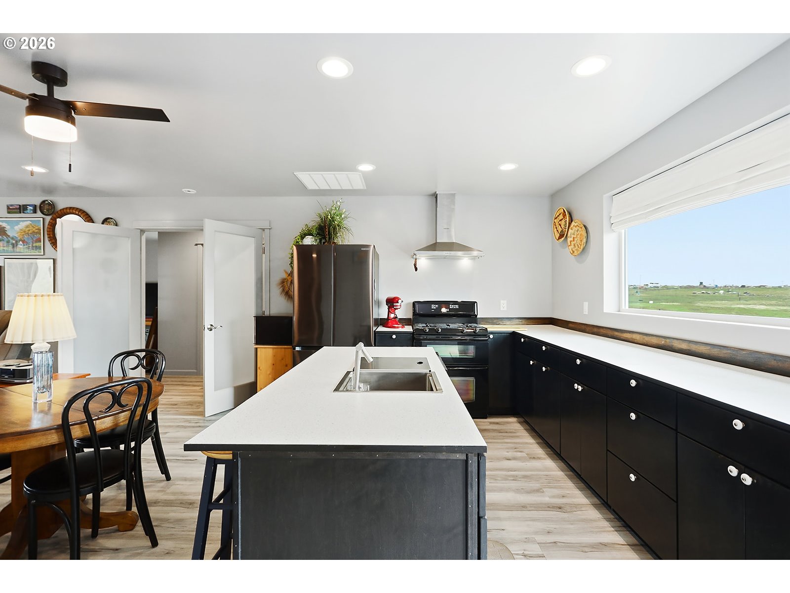15 Levin Lane Goldendale, WA 98620 - Photo 13 of 47 a kitchen with sink and chairs