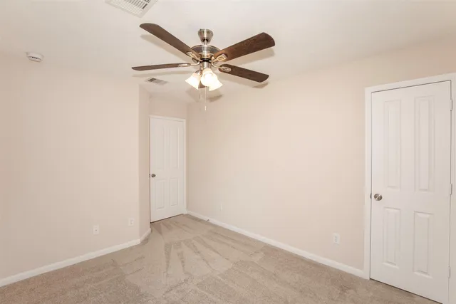 a close up view of racks on the wall