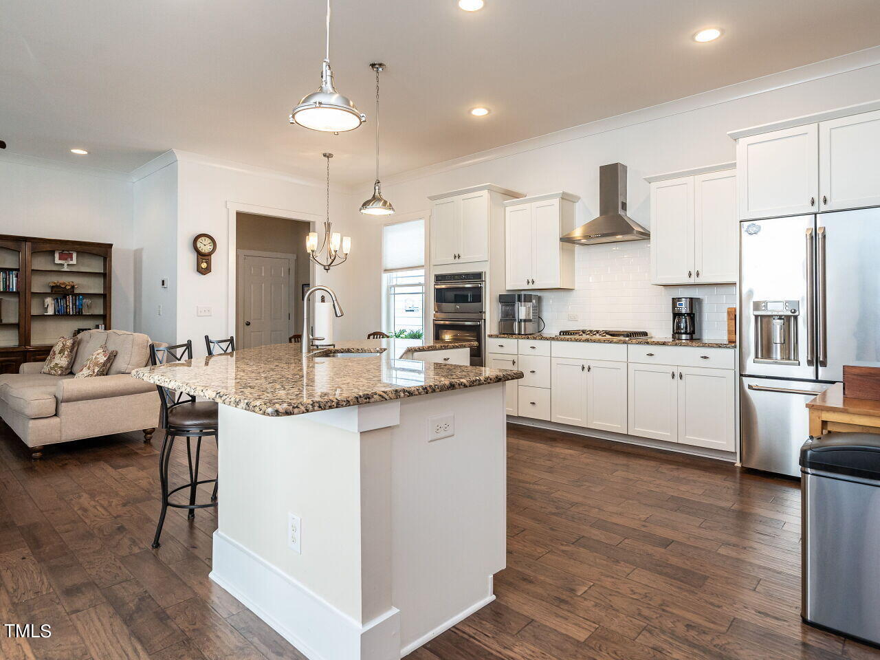 5305 Forsyth Park Street Raleigh, NC 27616 - Photo 9 of 48 Kitchen with Pendant and Recessed Lighting
