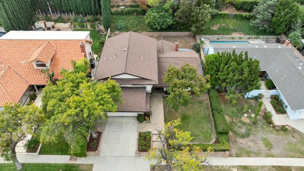 19034 Killoch Way Porter Ranch, CA 91326 - Photo 39 of 42 an aerial view of residential houses with outdoor space and street view