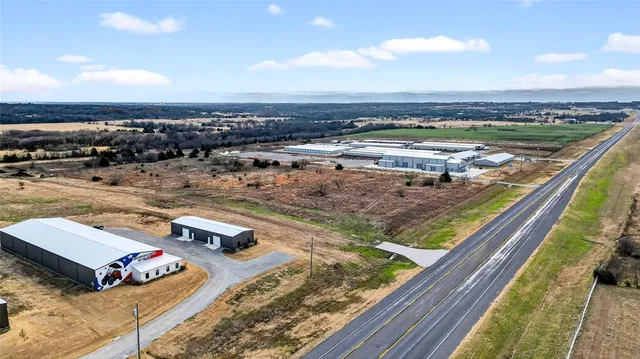 a view of a city from a balcony