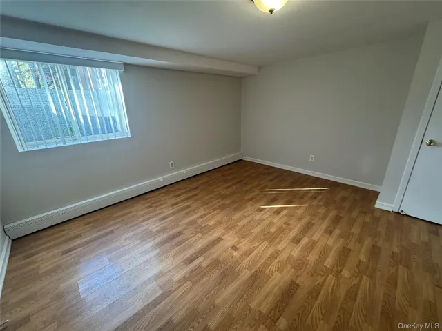 wooden floor in a room