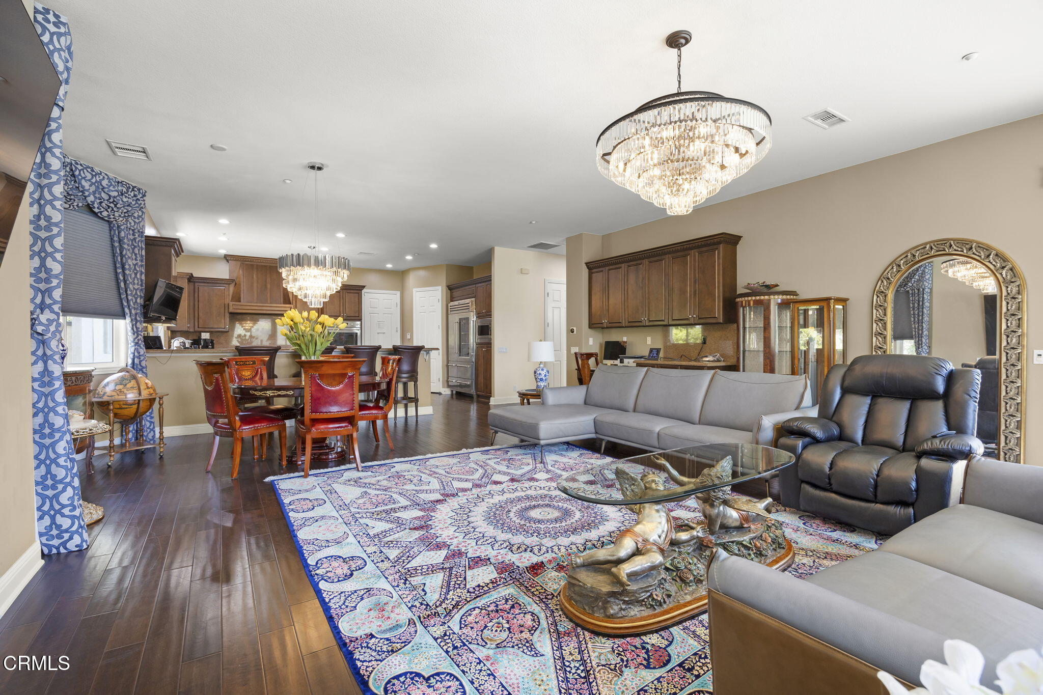 12390 Nelson Road Moorpark, CA 93021 - Photo 13 of 66 a living room with furniture and wooden floor