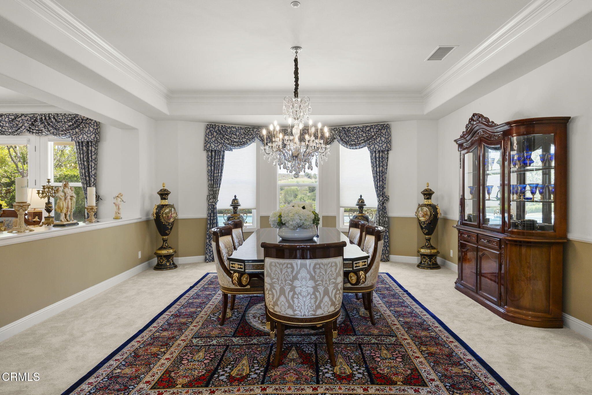 12390 Nelson Road Moorpark, CA 93021 - Photo 7 of 66 a view of a dining room with furniture window and wooden floor