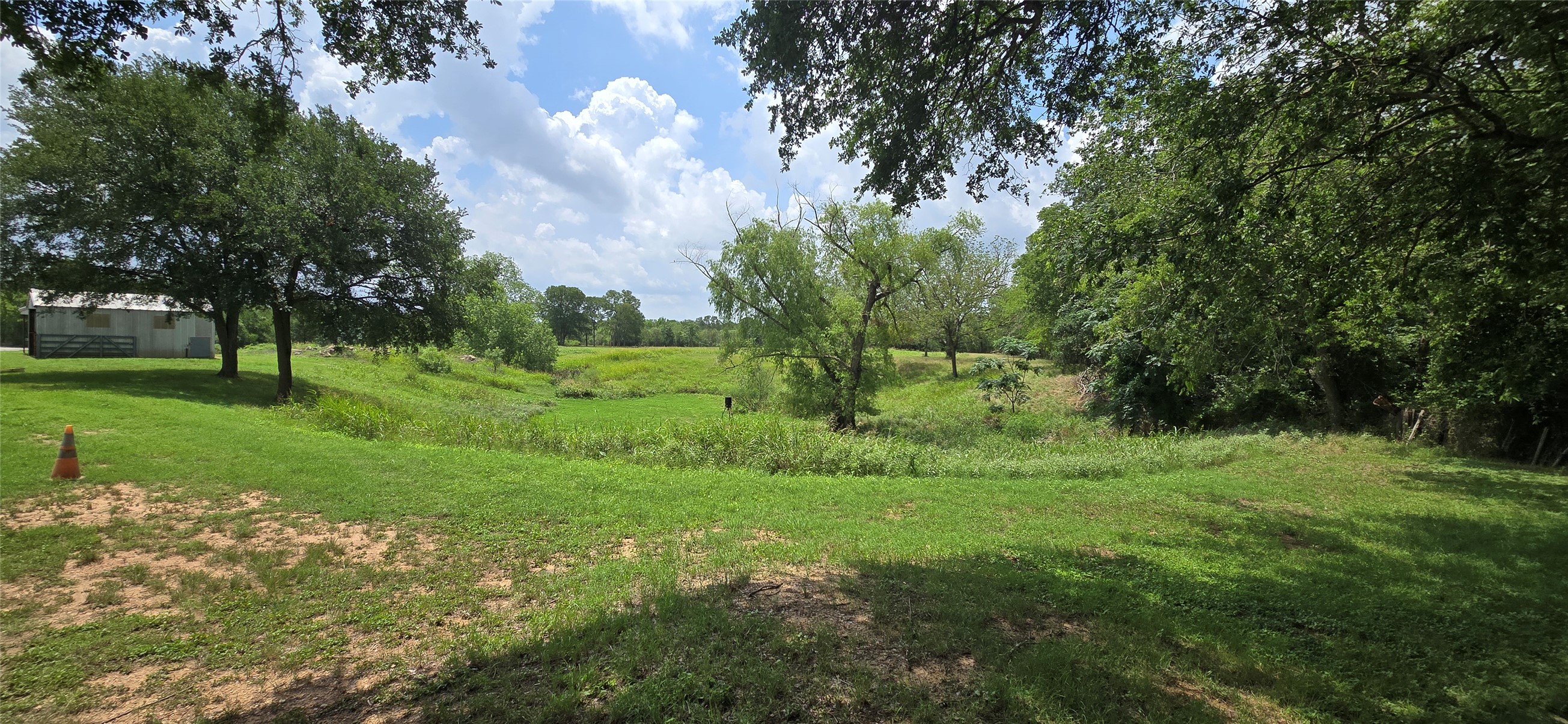 291 Reids Bend Bastrop, TX 78602 - Photo 25 of 39 a view of a grassy field with trees in the background