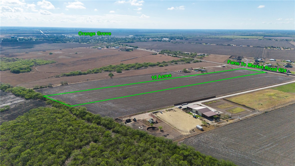 0 Fm 624 Orange Grove, TX 78372 - Photo 6 of 12 an aerial view of a yard with ocean view