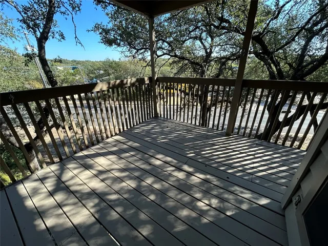 a view of deck
