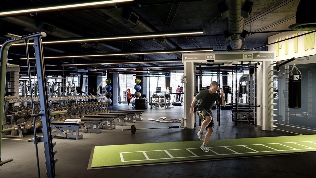 240 Devonshire Street, Unit 4706 Boston, MA 02110 - Photo 32 of 40 a view of a gym